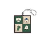 S2B Daily Mood Keycap Keyring Mechanical Switch Clicky Keychain Be Good Club Cherry Love Picnic Pink Therapy Happy Days Home Cafe _ Made in Korea